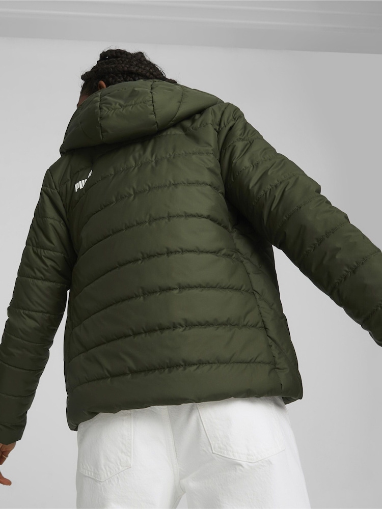 Puma Green Essentials Women Padded Jacket - Image 2 of 8