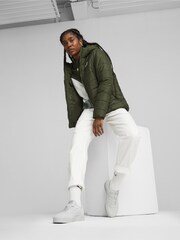 Puma Green Essentials Women Padded Jacket - Image 3 of 8