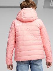 Puma Pink Essentials Padded Jacket - Image 2 of 6