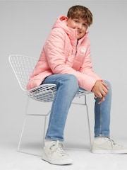 Puma Pink Essentials Padded Jacket - Image 3 of 6