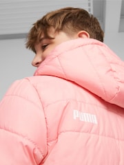 Puma Pink Essentials Padded Jacket - Image 4 of 6
