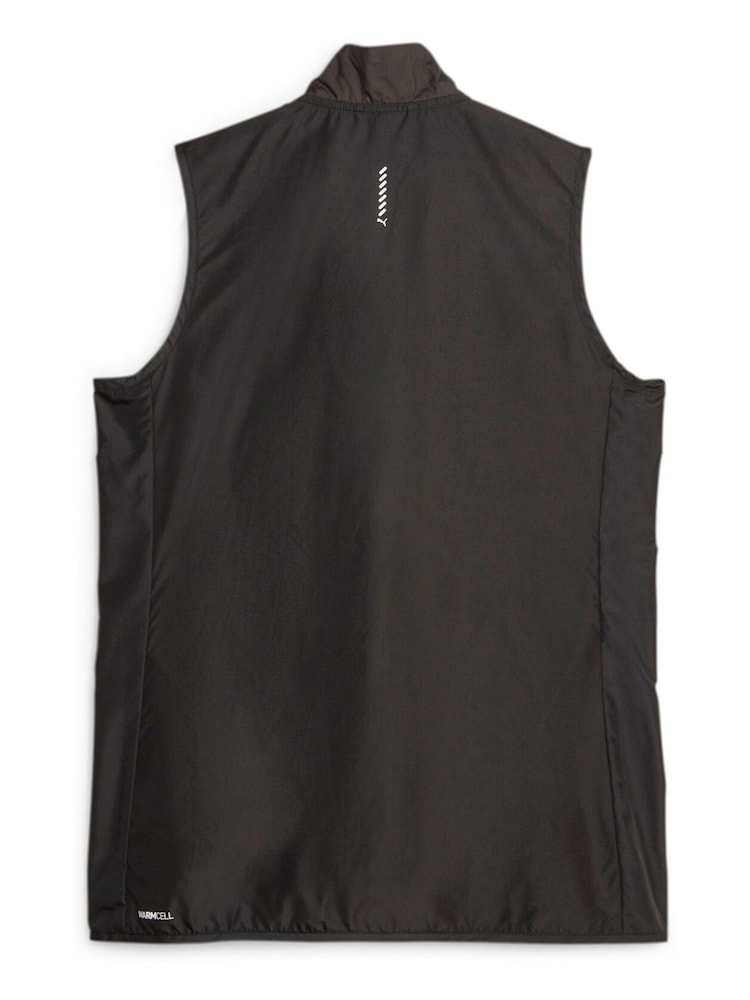 Puma Black Run Favourite Womens Running Puffer Vest - Image 7 of 7