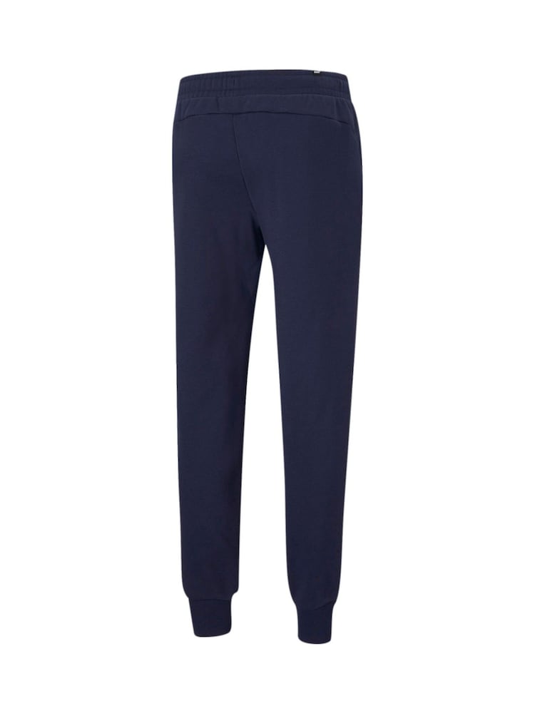 Puma Blue Essentials Logo Men's Sweatpants - Image 2 of 2