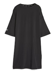 Puma Black Oversized Womens Modest Training T-Shirt - Image 6 of 7