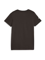 Puma Black Boys BMW M Motorsport Essentials Logo T-Shirt - Image 2 of 2