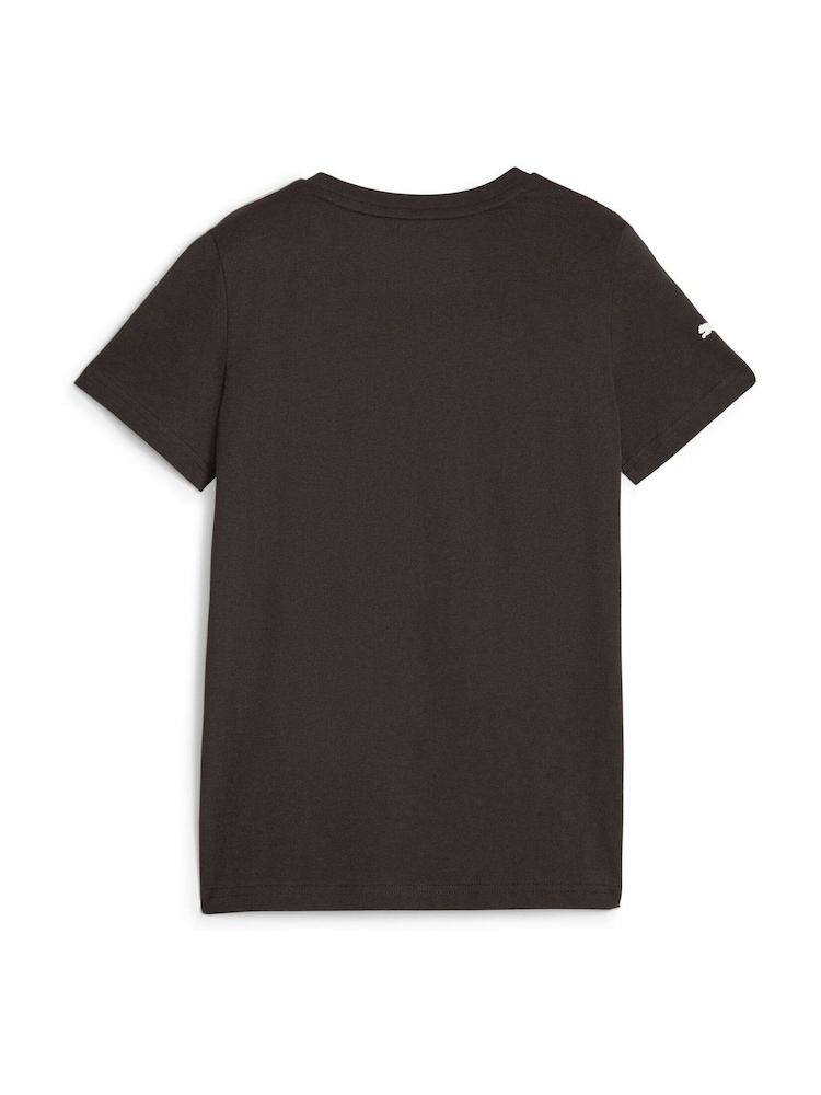 Puma Black Boys BMW M Motorsport Essentials Logo T-Shirt - Image 2 of 2