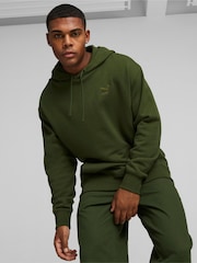 Puma Green Better Classics Mens Hoodie - Image 1 of 9