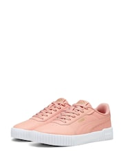 Puma Pink Womens Carina 2.0 Trainers - Image 3 of 6