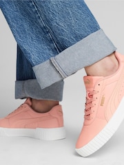 Puma Pink Womens Carina 2.0 Trainers - Image 7 of 8