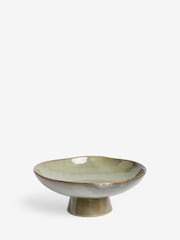 Grey Scandi Ceramic Reactive Glaze Decorative Bowl - Image 4 of 4