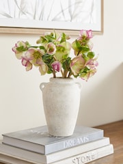 Country Keramik Lydford Textured Flower Vas - Bild 1 av 4