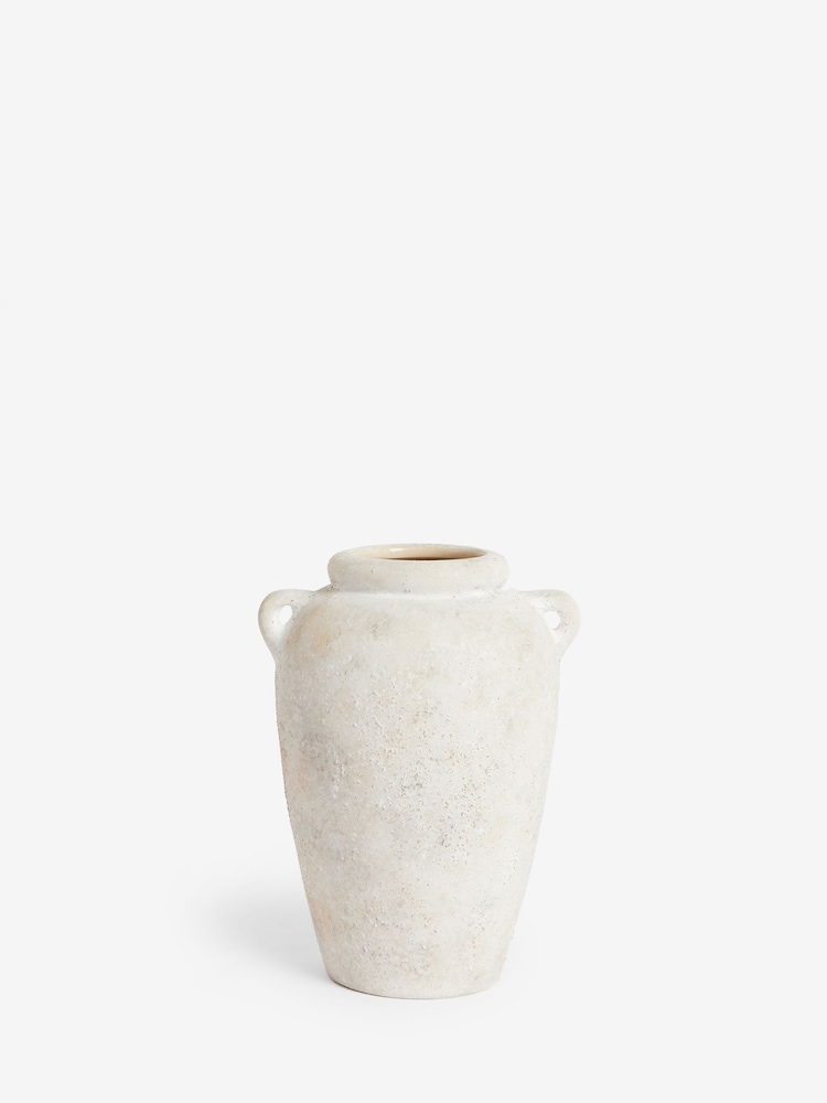 Natural Country Ceramic Lydford Small Textured Flower Vase - Image 3 of 4