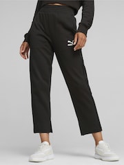 Puma Black T7 Womens High Waist Joggers - Image 1 of 9