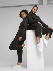 Puma Black T7 Womens High Waist Joggers - Image 5 of 9