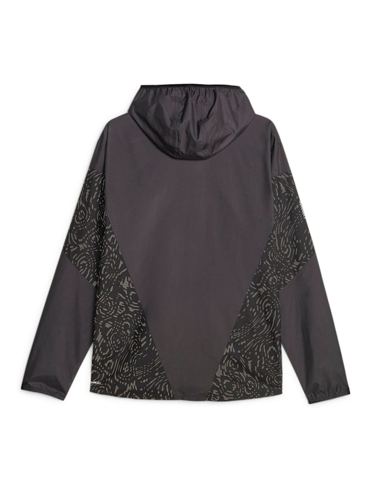 Puma Black RUN Mens Lightweight Running Jacket - Image 7 of 7