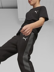 Puma Black Evostripe Youth Sweat Joggers - Image 4 of 6