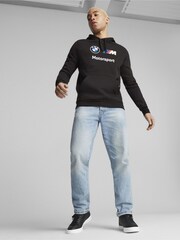 Puma Black BMW M Motorsport Mens Fleece Hoodie - Image 3 of 7