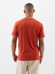 Gap Red Everyday Soft Crew Neck Short Sleeve T-Shirt - Image 2 of 6