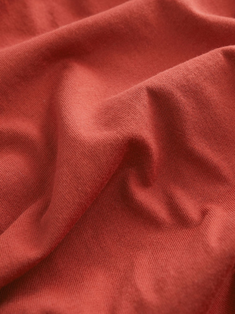Gap Red Everyday Soft Crew Neck Short Sleeve T-Shirt - Image 6 of 6