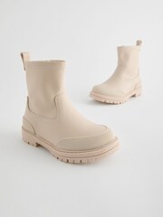 Neutral White Sock Boots - Image 1 of 5