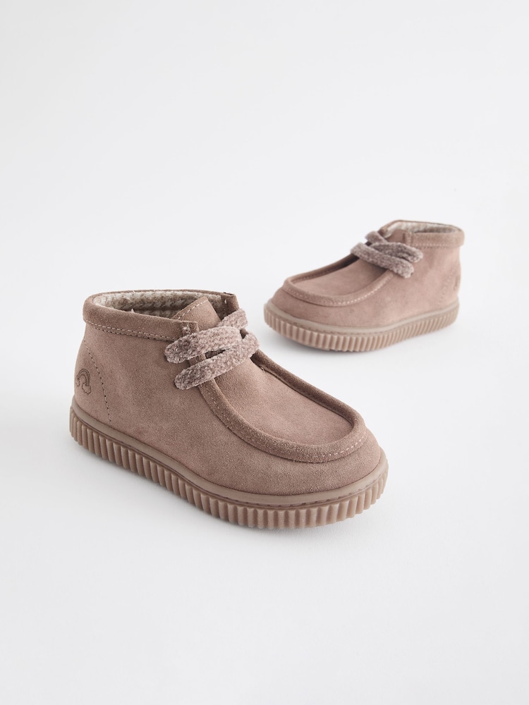 Mink Brown Suede Boots - Image 1 of 5