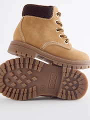 Tan Brown Lace Up Boots - Image 4 of 5