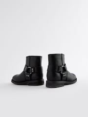 Black Biker Boots - Image 3 of 5