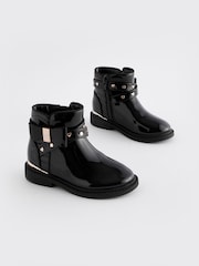 Brevet noir - Bottines à nœud - Image 1 de 5
