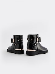 Brevet noir - Bottines à nœud - Image 3 de 5