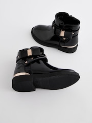 Brevet noir - Bottines à nœud - Image 4 de 5