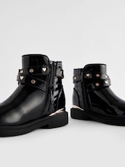 Brevet noir - Bottines à nœud - Image 5 de 5