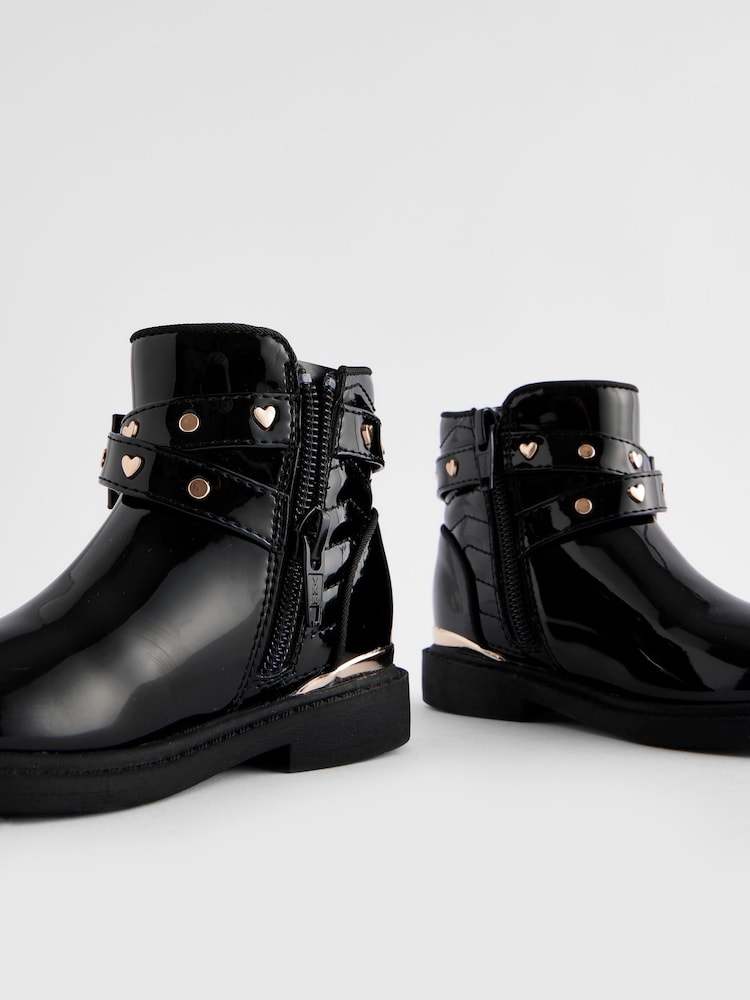 Brevet noir - Bottines à nœud - Image 5 of 5