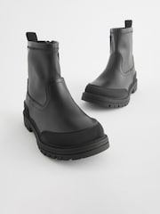 Black Sock Boots - Image 1 of 5