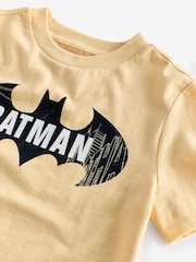 Gap Yellow Batman Graphic Short Sleeve Crew Neck T-Shirt (4-13 yrs) - Image 3 of 3
