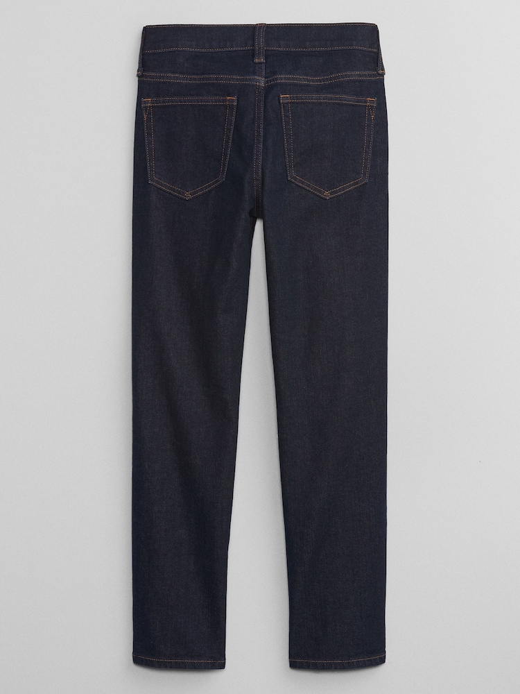 Gap Dark Wash Blue Straight Fit Stretch Jeans (5-13yrs) - Image 2 of 4