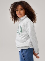 Gap Grey Logo Sweatshirt (4-13yrs) - Image 1 of 2