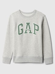 Gap Grey Logo Sweatshirt (4-13yrs) - Image 2 of 2