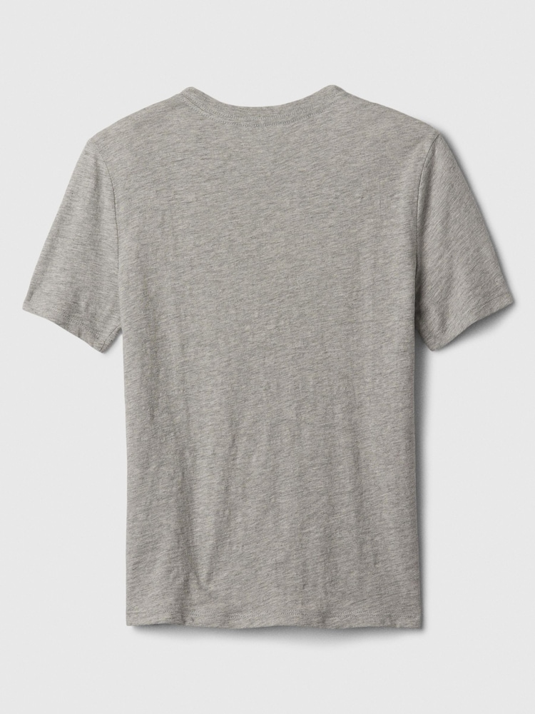 Gap Grey Disney Mickey Mouse & Friends Graphic Short Sleeve Crew Neck T-Shirt (4-13yrs) - Image 2 of 2 Gap Grey Disney Mickey Mouse & Friends Graphic Short Sleeve Crew Neck T-Shirt (4-13yrs) - Image 2 of 2