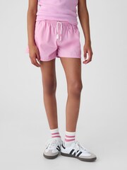 Gap Pink Cotton Easy Pull On Shorts (4-13yrs) - Image 1 of 1