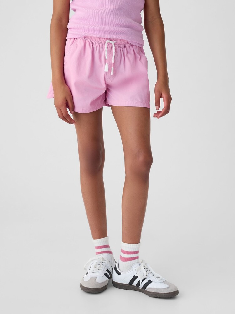 Gap Pink Cotton Easy Pull On Shorts (4-13yrs) - Image 1 of 1