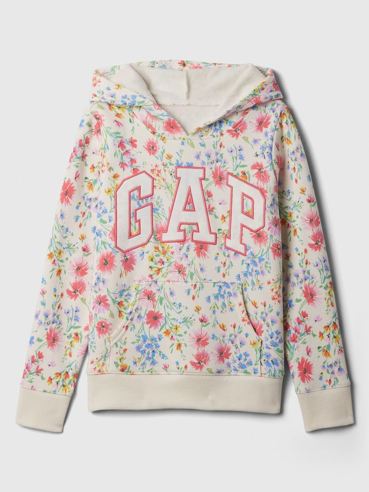 Gap Multi Logo Graphic Print Hoodie (4-13yrs) - Image 1 of 2