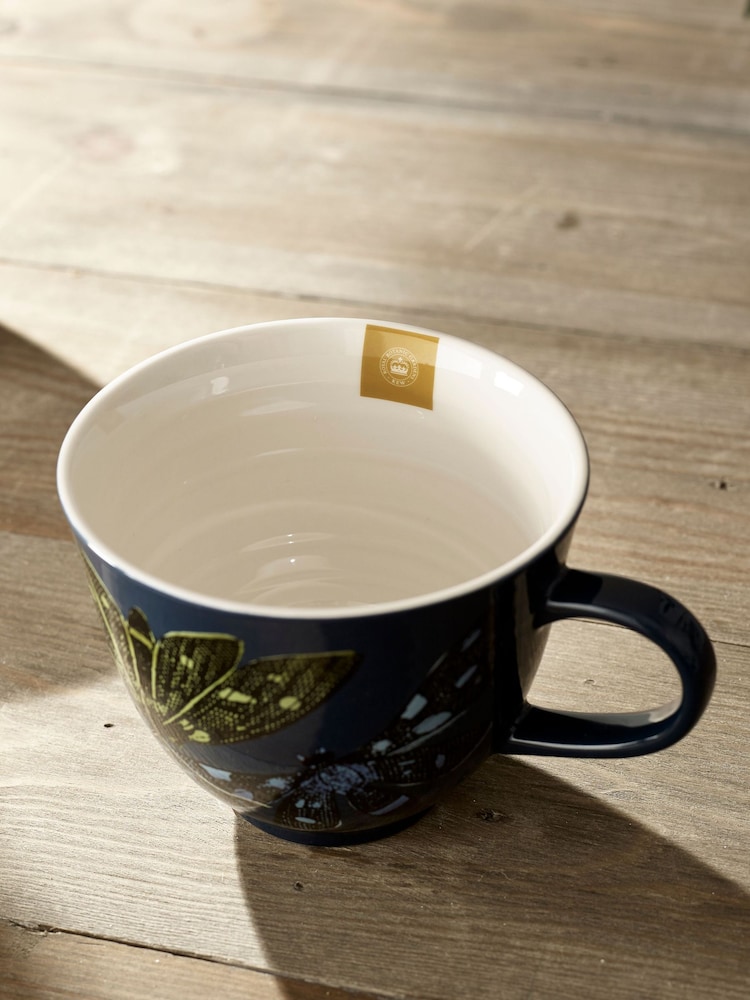 Kew Gardens Set of 2 Blue Living Jewels Mugs - Image 2 of 3