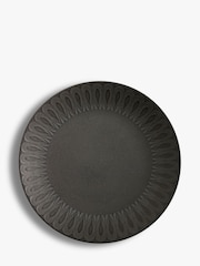 Kew Gardens Black Living Jewels Set of 4 Dinner Plates - Image 2 of 3