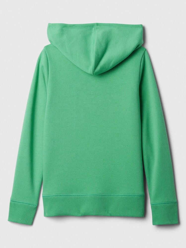 Gap Green Logo Graphic Print Hoodie (4-13yrs) - Image 2 of 3