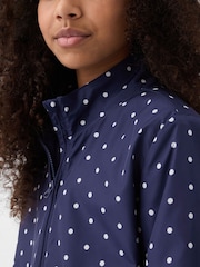 Gap Navy Blue Logo Colourblock Windbuster (4-13yrs) - Image 3 of 4