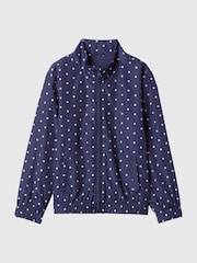 Gap Navy Blue Logo Colourblock Windbuster (4-13yrs) - Image 4 of 4