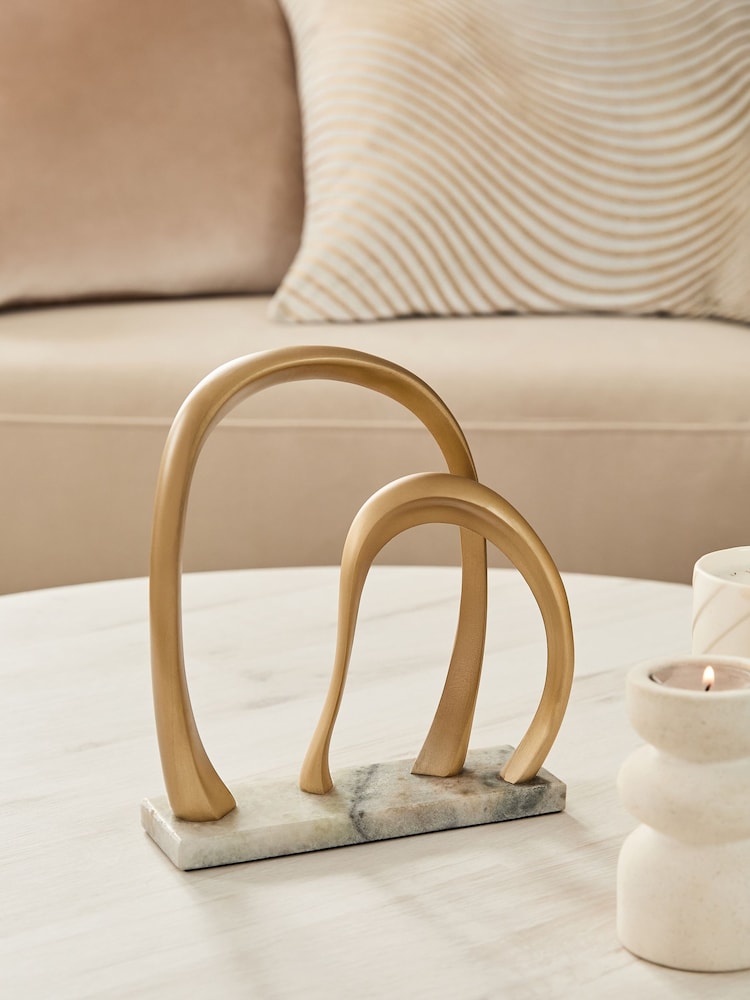 Gold Arch Ornament - Image 1 of 5