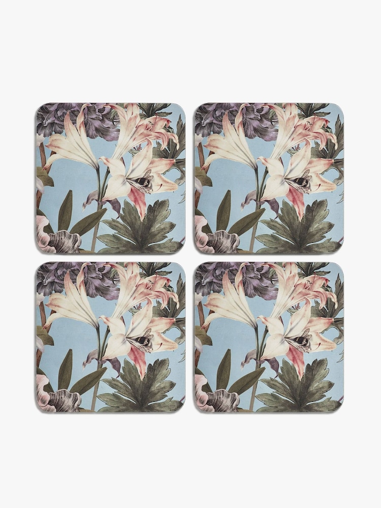 Kew Gardens Set of 4 Blue Placemats - Image 5 of 5