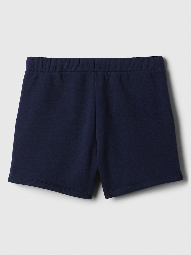 Gap Blue Pull On Logo Jogger Shorts (4-13yrs) - Image 2 of 3