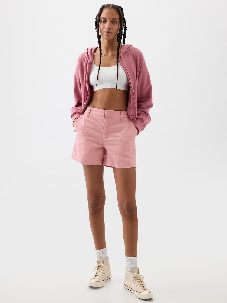 Gap Pink 4" Chino Shorts - Image 1 of 1